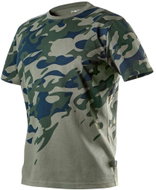T-shirt with camouflage print camo - Work T‑Shirt