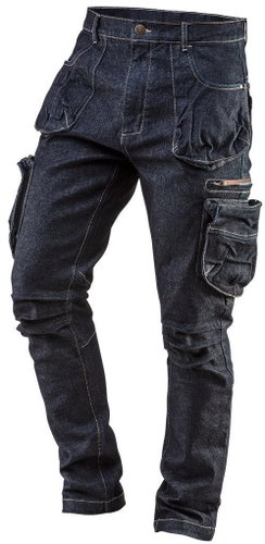 Men's denim trousers, 5 pockets - Work Trousers - Main image