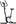 Black mechanical exercise bike