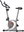 Silver magnetic exercise bike