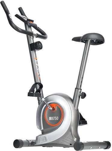 HMS M8750 silver magnetic exercise bike - Stationary Bicycle - Main image