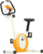 ONE Fitness M8410 white-orange magnetic exercise bike - Stationary Bicycle