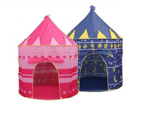 Tent for children, fairy palace, blue - Tent for Children - Main image