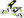 White-green twist stepper with expanders