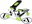 White-green twist stepper with expanders
