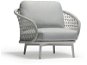 Couture Jardin CUDDLE armchair šedá - Zahradní křeslo