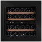 Vinotéka vestavná WineKeeper 25D - Push-Pull černá - Built-In Wine Cabinet
