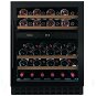 Vinotéka vestavná WineCave 720 60D - Push-Pull černá - Built-In Wine Cabinet
