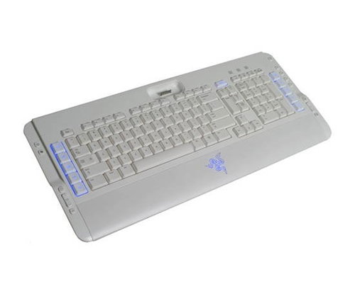 Razer ProType Ultraflat Multimedia Keyboard bílá - Gaming Keyboard - Main image