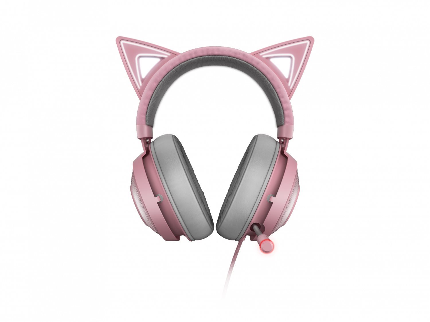 Earphone gaming online pink