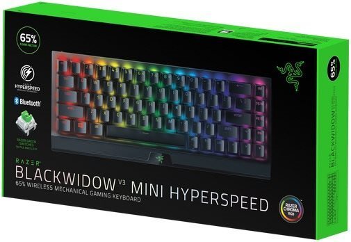 Razer BLACKWIDOW V3 MINI HyperSpeed Wireless (Green Switch) - US 