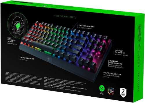 Razer Blackwidow V3 Green Switches Mechanical Gaming Keyboard, PC