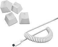 Razer PBT Keycap + Coiled Cable Upgrade Set - Mercury White - US/UK - Spielset