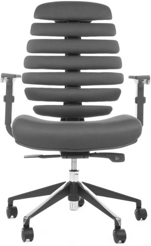 MERCURY STAR fishbones TW12 black / gray - Office Chair - Main image