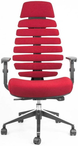 MERCURY STAR fishbones PDH 26-68 black / red - Office Chair - Main image