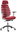 Bones PDH, 3D armrests, grey plastic, burgundy