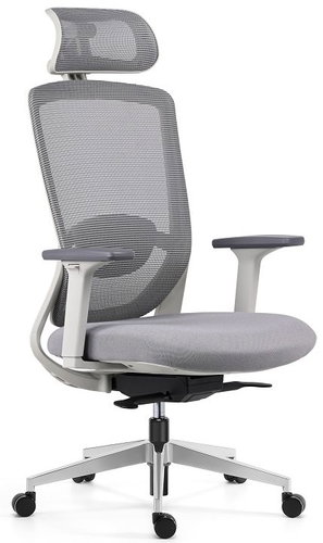 MERCURY STAR Veltea grey - Office Chair - Main image
