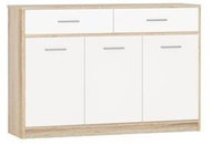 STELS CHEST OF DRAWERS 1 Oak Sonoma/White - Chest of Drawers