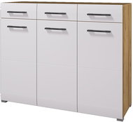 CHEST OF DRAWERS - Oak GRAND, White - Chest of Drawers