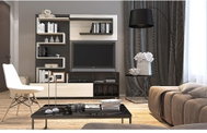 MG Compact living wall INTERO - Living Room Wall Unit
