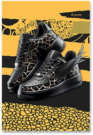 MAR-MAR Premium Sneakers 2025 A4 sewn, lined, random motif - Exercise Book