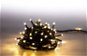 Marimex Fénylánc 100 LED 5 m - meleg fehér - zöld kábel - 8 funkciók - Karácsonyi fényfüzér