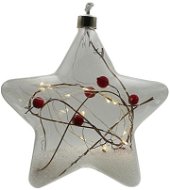 Marimex Decor Crystal Star with Holly - Star Light