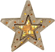 Marimex Star 2-in-1 10 + 6 LED, Nature - Christmas Lights