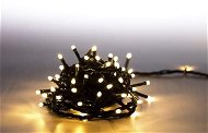Light chain 100 LED 5 m - warm white - green cable - Christmas Lights