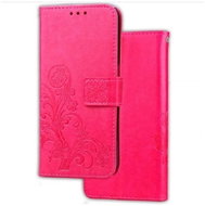 JohnDan Leather FLOWERS case for Xiaomi Redmi 5A - pink - Phone Case