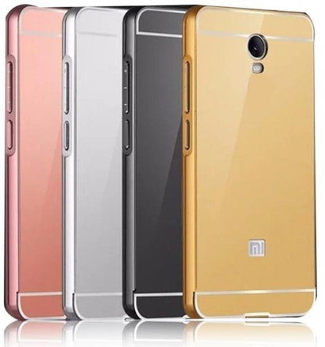Kcatoon Aluminum MIRROR cover for Huawei Y6 Pro - Gold - Phone Cover - Main image