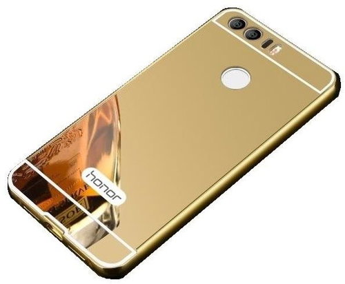 Kcatoon Aluminum MIRROR cover for Huawei Honor 8 - Gold - Phone Cover - Main image
