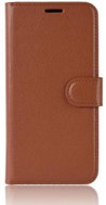 MicroData Leather case CLASSIC for Vodafone Smart C9 - Brown - Phone Case