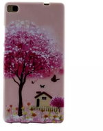 OEM Silicone case PINK DAY for Huawei Ascend P8 - Phone Cover