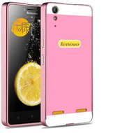 OEM Aluminum SHINY cover for Lenovo A6000 / K3 - Pink - Phone Cover