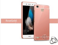 OEM Aluminum Case Cover Case for Huawei Ascend P7 - Pink - Phone Cover