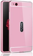 OEM Aluminum Cover SHINY for Xiaomi Mi4i / Mi4c - Pink - Phone Cover