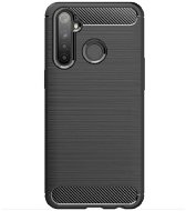 OEM Silicone Case CARBON for Huawei P40 Pro - Black - Phone Cover