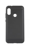 OEM Silicone case CARBON for Xiaomi Redmi Note 5A - grey - Phone Cover