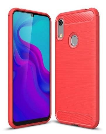 OEM Silicone case CARBON for Xiaomi Redmi Note 5A - red - Phone Cover - Main image
