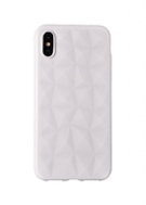OEM Silicone Case Prism Diamond for SAMSUNG G950 GALAXY S8 - White - Phone Cover