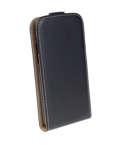 AMA Leather case FLEXI Vertical for Sony Xperia Z3 Plus - black - Phone Case - Main image