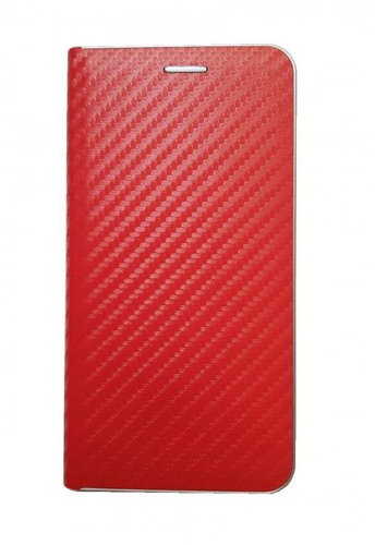 R2Invest Leather case CARBON for Huawei Mate 20 Lite - red - Phone Case - Main image
