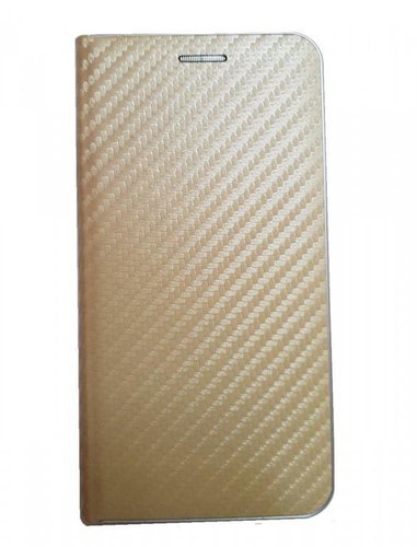 R2Invest CARBON leather case for iPhone X/ XS (5,8) - gold - Phone Case - Main image