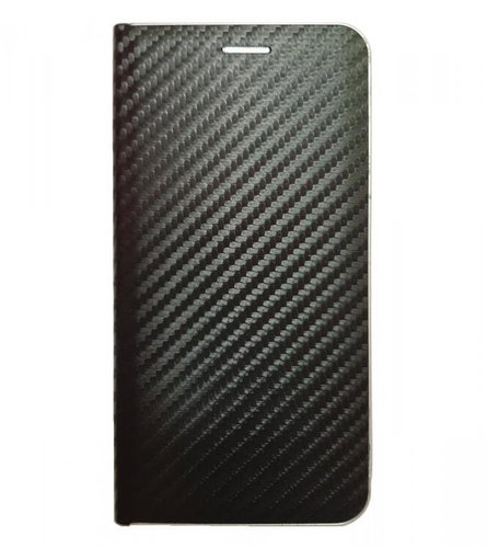 R2Invest Leather case CARBON for Samsung Galaxy A6 (2018) A600 - black - Phone Case - Main image