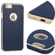 AMA Silicone/leather VINTAGE case for SAMSUNG GALAXY S6 (G920) - blue - Phone Cover