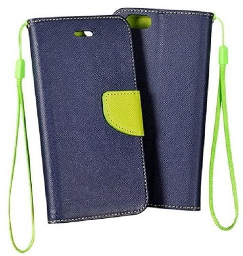 Telone Fancy Book Flip Case for Samsung G950 Galaxy S8 - blue/lime - Phone Case - Main image