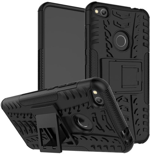 CUGUU Durable HEAVY DUTY case for Motorola Moto C Plus - black - Phone Cover - Main image