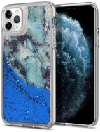 Vennus Liquid Marble Case for iPhone 11 Pro - Blue - Phone Cover
