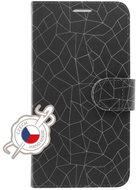 FIXED FIT book type case for Apple iPhone XR - Grey Mesh - Phone Case